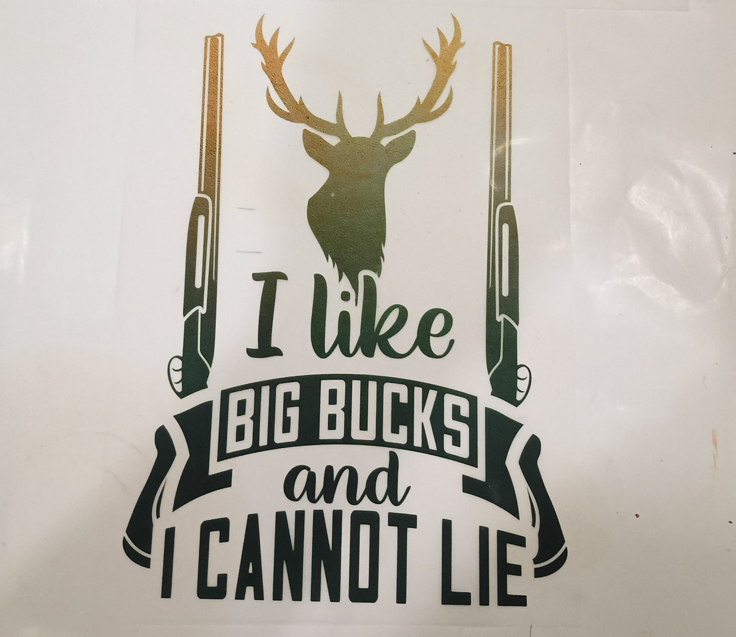 Hunting T-shirt transfers