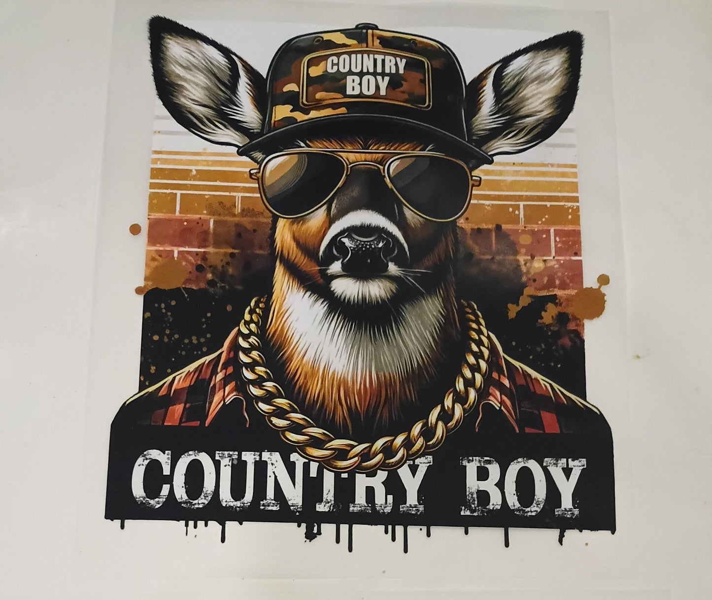 Hunting T-shirt transfers