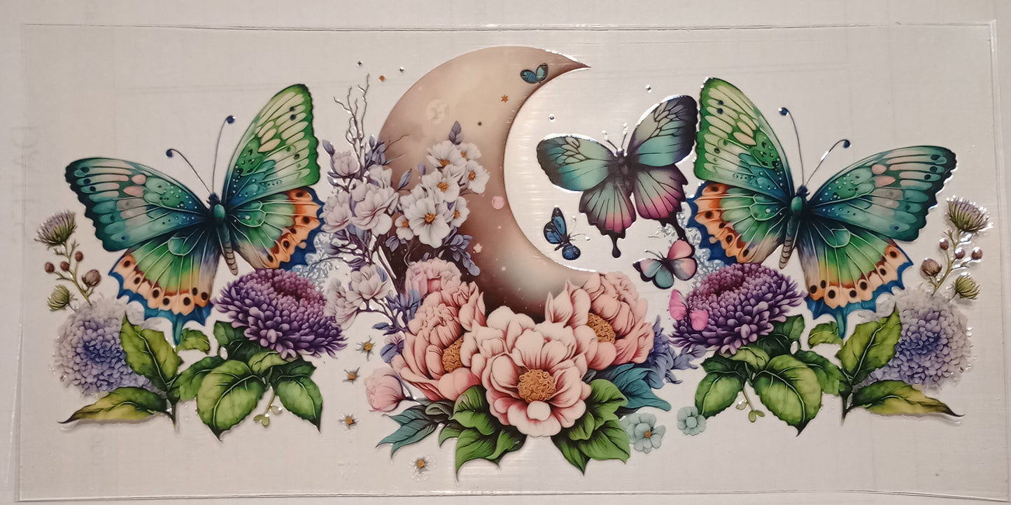 Butterflies and Flowers Cup Wraps
