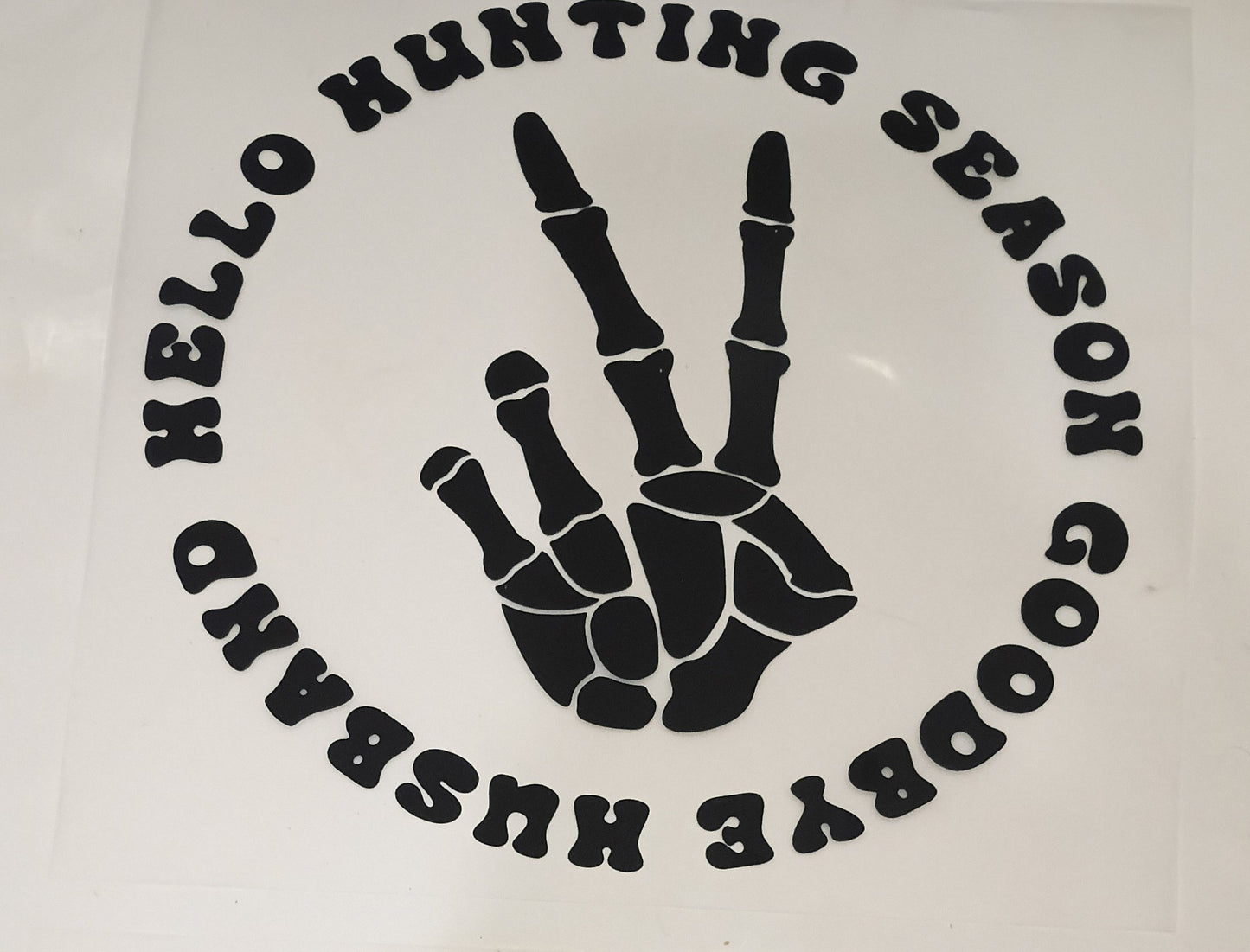 Hunting T-shirt transfers
