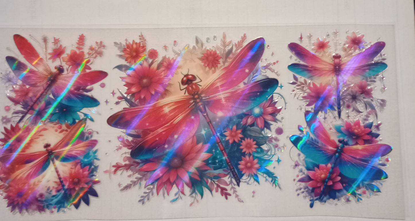 Butterflies and Flowers Cup Wraps