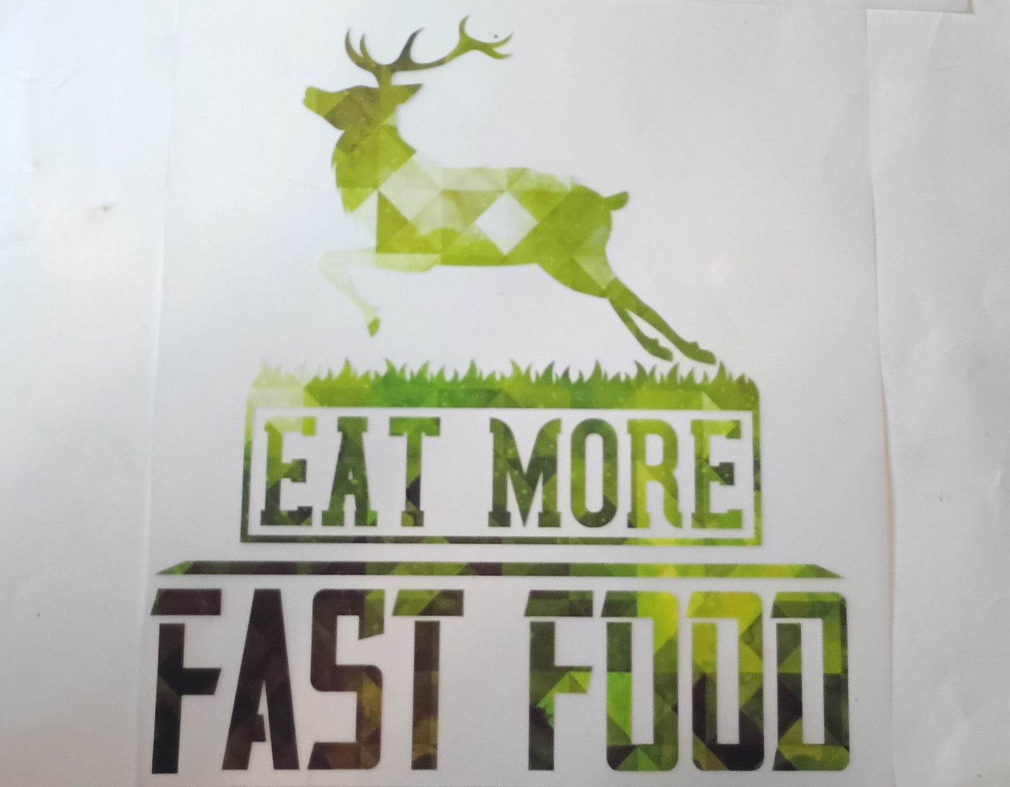 Hunting T-shirt transfers