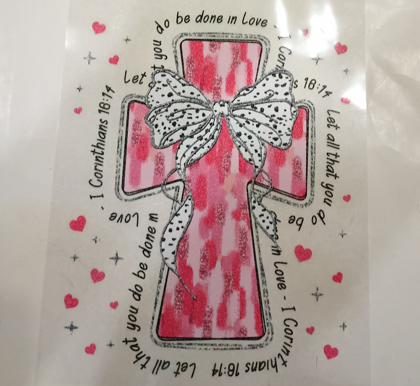 More Faith T-shirt transfers