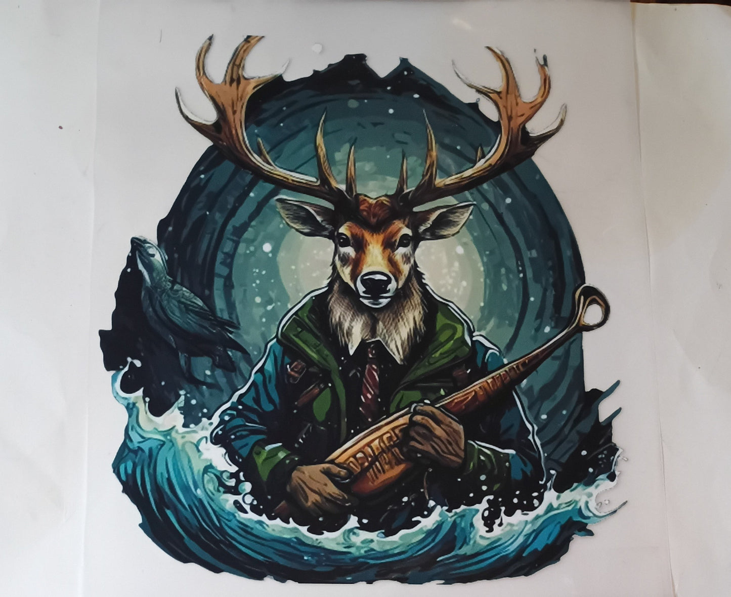 Hunting T-shirt transfers