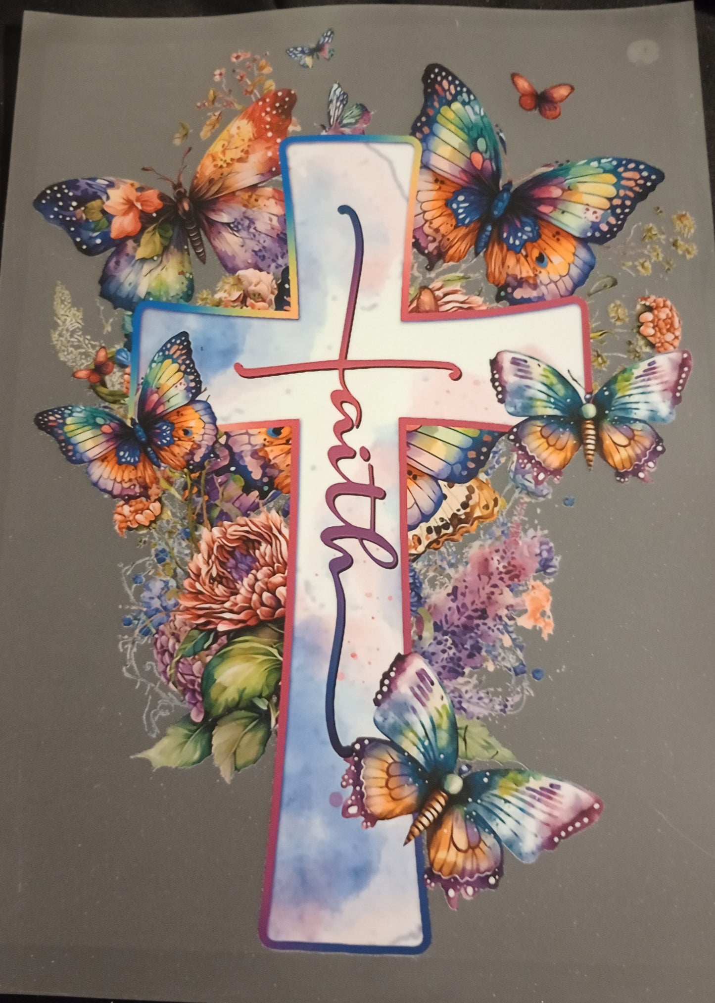 Faith T-shirt transfers