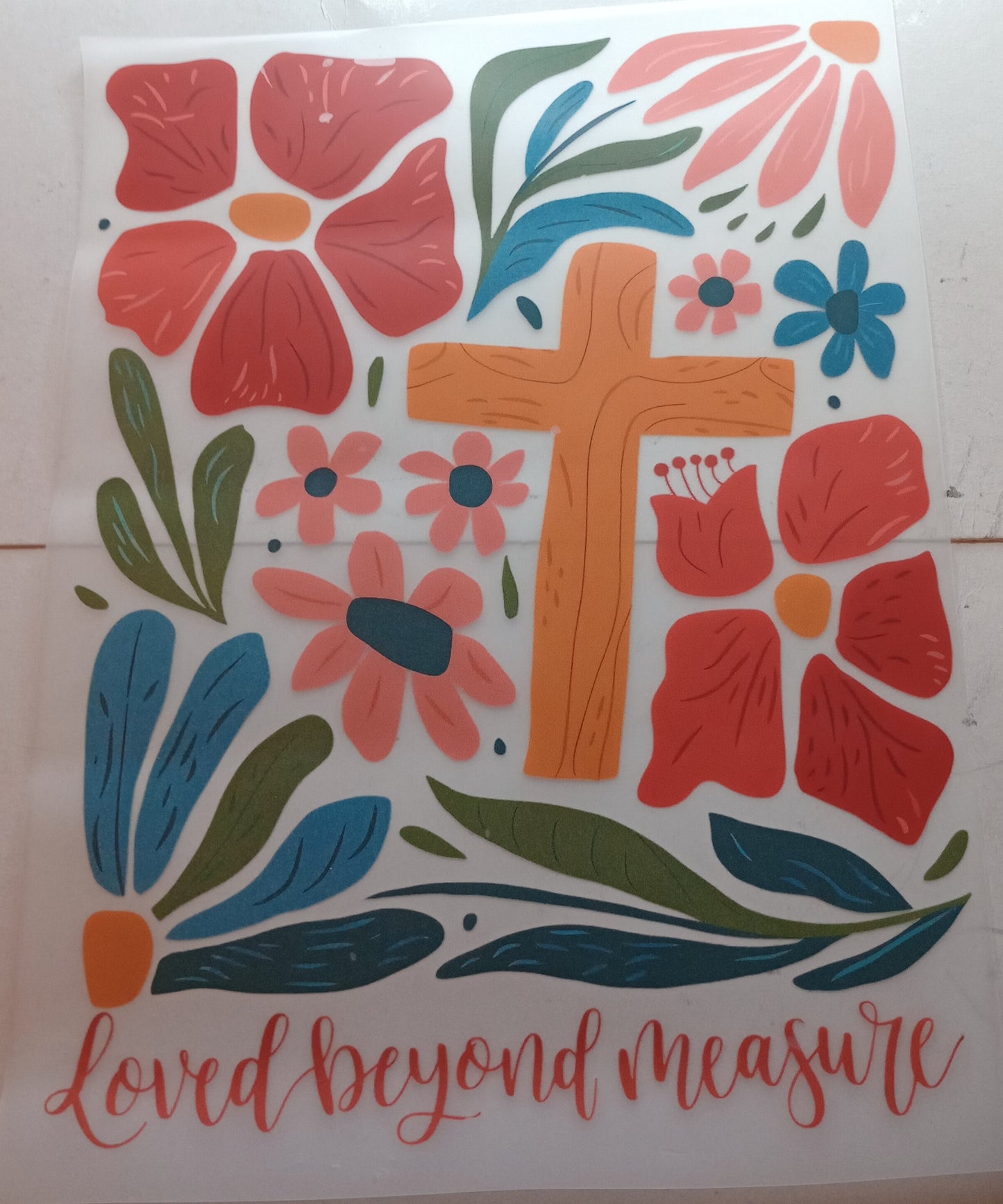 Faith T-shirt transfers