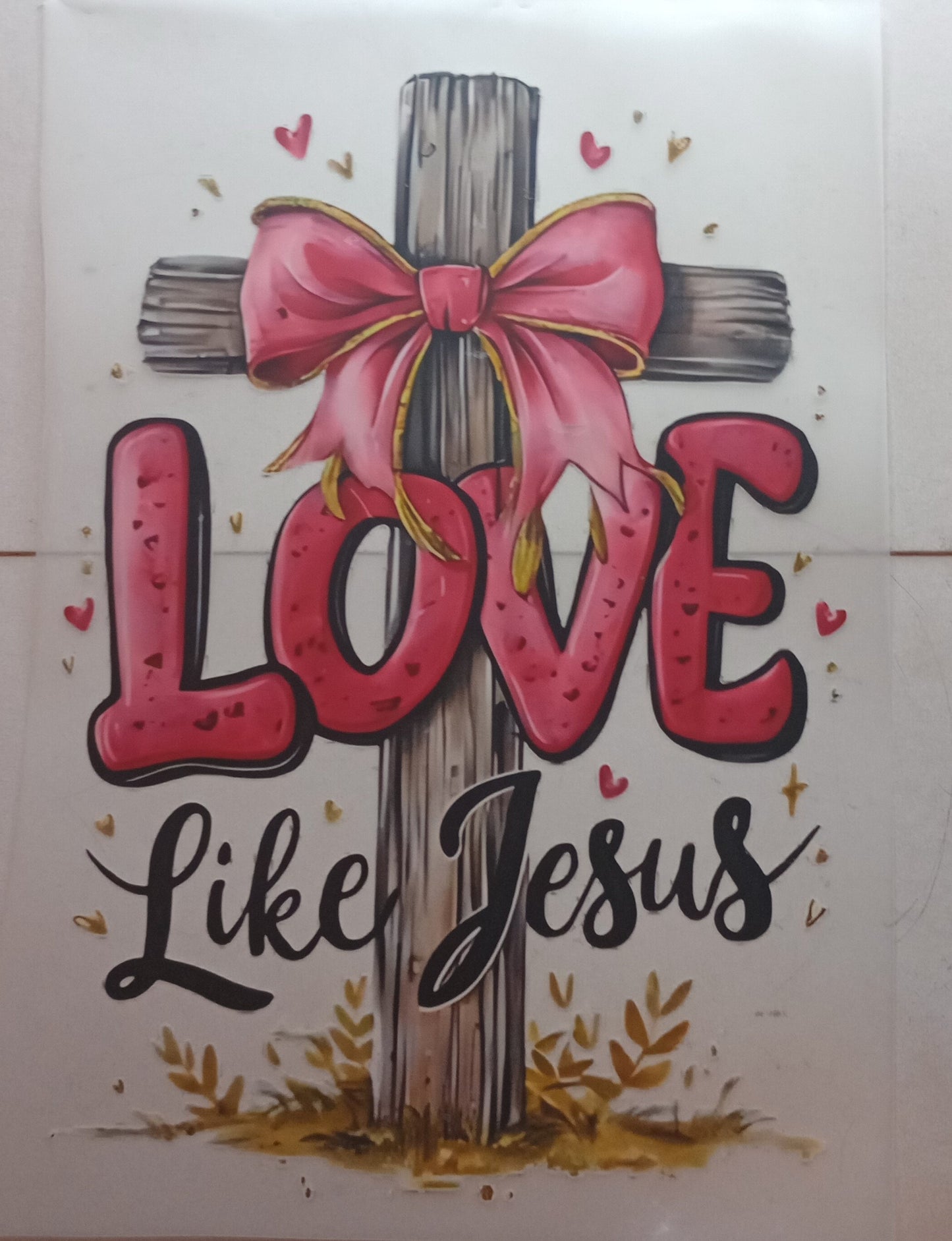 Faith T-shirt transfers