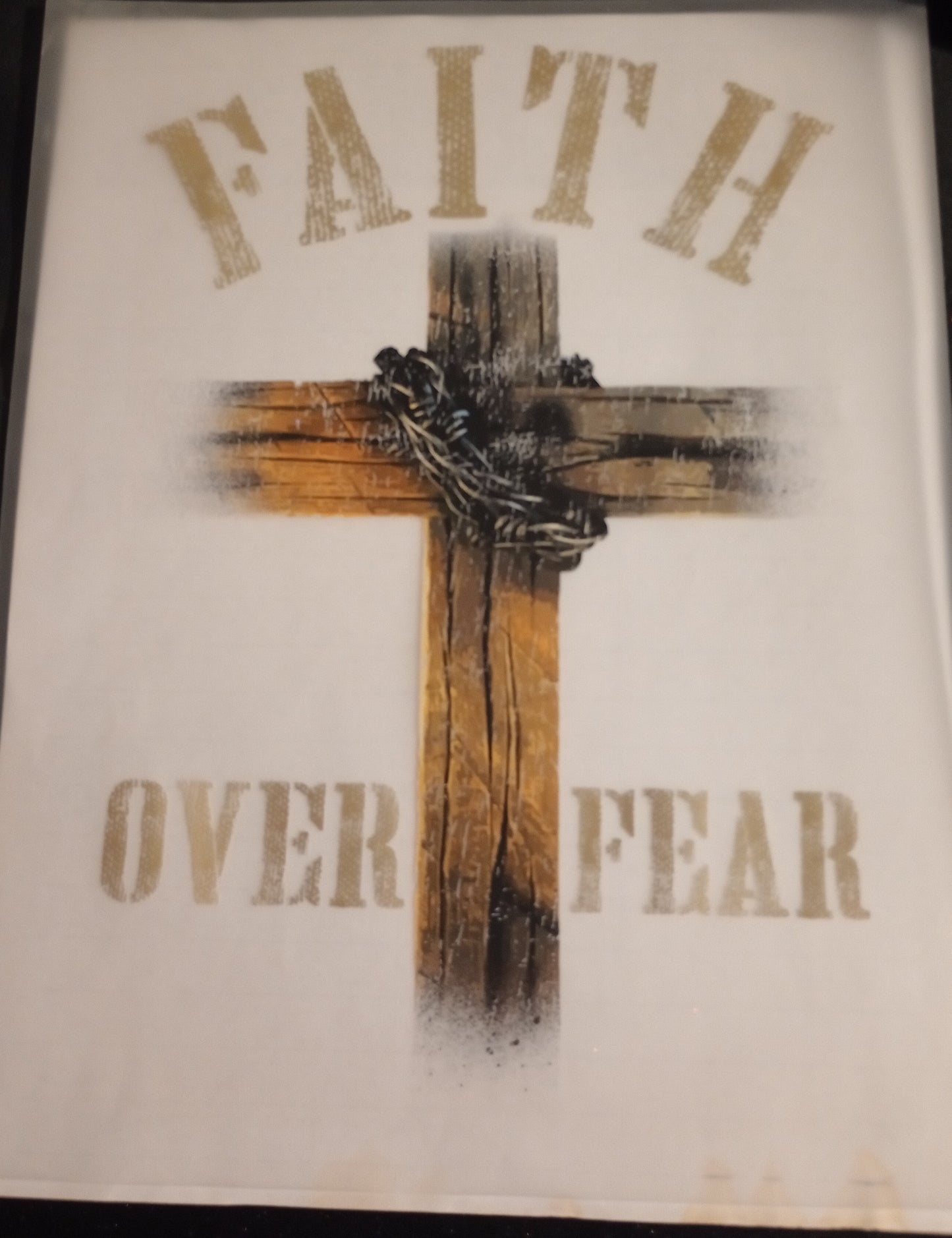Faith T-shirt transfers